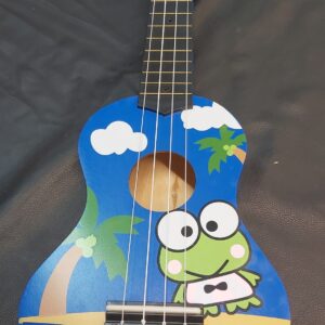 יוקללה מצוייר דקלים צבע כחול